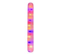 Milageto Piscina Inflable con Forma de Fideos, Varilla Inflable de PVC, Accesorios de decoración, Juegos acuáticos, Juguete Suave para Playa, Fiesta en el mar, Rosa