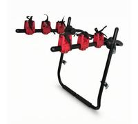 Milageto Portabicicletas Portón Seguro Portabicicletas Trasero Práctico Portabicis Coche con Correas para Ciclistas