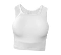 Milageto Protector de Pecho Karate para Mujeres con Chaleco Protector Ergonómico Accesorio Transpirable Material de Malla Resistente y Función Ligera Adecuado, S