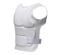 Milageto Protector de Pecho para Karate, protección para Costillas, Almohadilla de protección Abdominal Multiusos práctica para Muay Thai, Chaleco Protector de, M 59cmx44cmx1.5cm