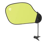 Milageto Protector de Privacidad de Escritorio Flexible para Computadora Plegable Bloqueador de Luz Giratorio Clip Ajustable Portátil Adecuado Par, Verde