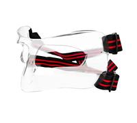 Milageto Protector Nasal Máscara de Rostro Deportivo Facial Respirable para Lesiones de Fútbol Béisbol Voleibol con Correa Regulable Adecuada para Niños, Standart