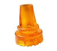 Milageto Punta de bastón para caminar Protector de bastón Tapa de punta Diámetro interno de 19 mm para muletas de aluminio y madera Instale fácilmente Base