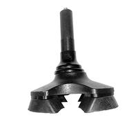 Milageto Punta de bastón para muletas Accesorios de bastón de estables Cubierta de pie de muleta Reemplazo antideslizante para caminar