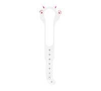 Milageto Puren de La Puerta de Gato Polchador de La Puerta de Gato Fácil de Instalar, Puerta de Mascota Más Simple, Puerta de Gato a La Puerta de La Puerta a P, Blanco