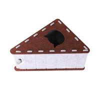 Milageto Rascador Triangular para Gatos, Almohadilla rascadora, práctico Protector de Muebles, Accesorio portátil para Mascotas, Tablero rascador