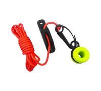 Milageto Recuperador de Peso para profundizador, cornamusas de guía para Pesca Profesional en Agua, cordón de Nailon de 2,2 m para Pesca de curricán y