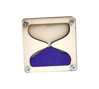 Milageto Reloj de Arena de Madera Material de Tablero Ocupado Habilidad Fina Actividades de Aprendizaje Educativo temprano para, Violeta