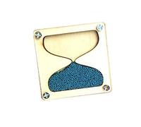 Milageto Reloj de Arena de Madera Material de Tablero Ocupado Habilidad Fina Actividades de Aprendizaje Educativo temprano para, Azul