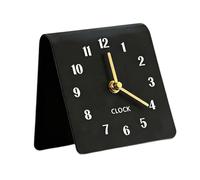 Milageto Reloj de Mesa analógico silencioso, Sencillo, pequeño, Adorno, de acrílico, Ideal para de Noche, Cocina, Fiestas de Estar.