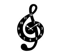 Milageto Reloj de Pared Minimalista de Madera con Dibujos Animados, para Colgar, Decorativo, para el hogar, el Comedor, la Oficina, Regalo de