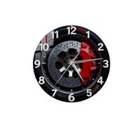 Milageto Reloj de Pared para Sala de Estar, decoración Sencilla, Adorno artístico, Reloj Colgante Decorativo Creativo para Comedor, Oficina, Dormitorio, Hotel, 30 Cm de Diámetro