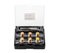 Milageto Reparador Filetes Cárter con Machuelo Métrica Kit Reparación Tapón Cárter Sellado Junta Tórica para Mecánicos, Taller Mecánico, Garaje, M13x1.25