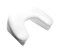 Milageto Reposabrazos para manicura, almohada para reposamanos, base antideslizante práctica, resistente, esencial para manicura, accesorio de manicura, Blanco