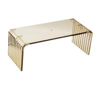 Milageto Reposamanos de acrílico portátil, elegante y práctico, reposabrazos para uñas, almohada para manicura, soporte de mano, para salón de uñas, hogar, Caqui
