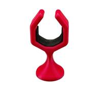 Milageto Reposamanos para Taco de Billar, Puente para Taco de Billar, Accesorio Deportivo portátil, ergonómico, práctico, estabilizador para Puntas Grandes y, Rojo