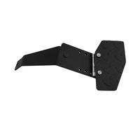Milageto Reposapiés para asiento de conductor, estribo metálico, accesorios ergonómicos ajustables, pedales plegables para