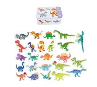 Milageto Rompecabezas de Dibujos Animados, Rompecabezas, Juguete de Viaje Antiguo para niños y niñas, Actividad educativa Preescolar, Mundo de Los Dinosaurios