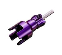 Milageto Roscadora de tubos PPR, roscadora de tubos interna y externa, dispositivo de roscado, accesorios multifunción, herramienta para hacer roscas, Sin Aguja, 9.2 Cm X 1.87 Cm