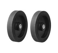 Milageto Rueda giratoria para de metros, repuesto de rueda de rodillo desmontable de rendimiento para medición de longitud y teñido.