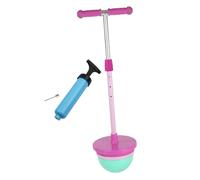 Milageto Saltador para niños con asa, Creativo y Adorable, Antideslizante, Juguete de Salto para Juegos, Fitness, Entrenamiento al Libre en, Rosa Roja