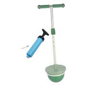 Milageto Saltador para niños con asa, Creativo y Adorable, Antideslizante, Juguete de Salto para Juegos, Fitness, Entrenamiento al Libre en, Verde