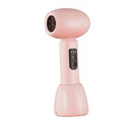Milageto Secador de pelo inalámbrico para, ligero y profesional, con base de carga, suave para viajes, Rosa