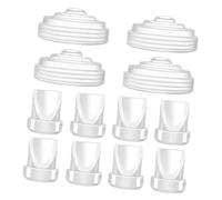Milageto Sello de la bomba de diafragma de silicona y válvulas de de anti -flotación de retroceso protector de retroceso de retroceso Reemplace, 12 Piezas