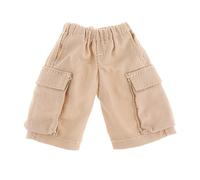 Milageto Shorts para Muñeco Acción Figura Pantalones Cargo Accesorios Ropa Vestuario Fabricados Adecuados para Coleccionistas Personalización Y, Caqui