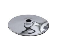 Milageto Silla de barbero Base Base Silla salón hidráulica Taburete de Barra de Fondo Redondo para sillas de peluquería de diseño de diseñador, Plata