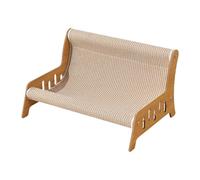 Milageto Sillón de sisal para Gatos, Cama elevada para Gatos, rascador para Gatos, Tabla rascadora para Gatos, sofá y Silla para Gatos, Hamaca para Gatos, XXL