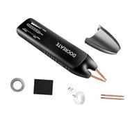 Milageto Soldador por puntos de mano, Mini máquina de soldadura por puntos con pantalla de luz, potente reparación de teléfono, protección múltiple, 11