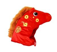 Milageto Sombrero de Caballo de Peluche DIY, Sombrero de Fiesta para disfrazarse, para Festival, Cosplay, Fiesta, Recuerdo de Carnaval