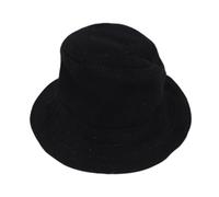 Milageto Sombrero para muñecas de 24 cm, Regalo portátil, en Miniatura, Accesorios para Fotos, para Juegos de imitación, Accesorios de Moda para, Negro