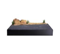 Milageto Soporte de exhibición para Diorama de Carretera a Escala 1/64, Adorno, Modelo de Escena en Miniatura para decoración de, simulación de