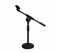 Milageto Soporte de Micrófono Ajustable Soporte de Mesa Base Pesada Brazo Giratorio Estable de Hierro Fundido Adecuado para Conferencias Discursos Subastas Avisos Salas de Reuniones