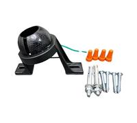 Milageto Soporte de Montaje para Ventilador de Techo Adaptador de Montaje de Metal Fácil de Instalar Soporte de Techo Tipo Catedral Inclinado de Alta