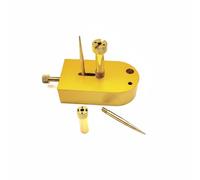 Milageto Soporte de para Reloj Portamovimiento Relojero Herramienta de Reparación Base Estable Portaespiral Cuerpo en Latón y Acero Adecuado para Armado de Ajuste Formación