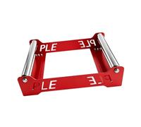 Milageto Soporte giratorio para limpieza ruedas, rodillo limpiador ruedas, soporte giratorio portátil para neumáticos, ideal para talleres reparación, Rojo