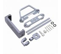 Milageto Soporte Mando Aluminio Soporte Teléfono Marco Protector Base Metal, Plata