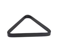 Milageto Soporte para Bolas de Billar, Triángulo, Suministros de Billar, Entrenamiento, Marco de Posicionamiento, Accesorio para Mesa de Billar, Negro