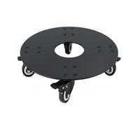 Milageto Soporte para Plantas de Macetas Base Móvil con Caster Silencioso Freno Equilibrado Acabado Impermeable 500lb Adecuado para Jardines Terrazas Porches, 16IN