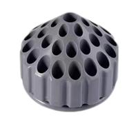 Milageto Soportista de bits de herramienta de talla, contenedor de ahorro de espacio, organizador de bits de la herramienta de manicura de la cabeza de moldeo, Gris