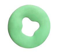 Milageto Suave Masaje Cara Almohada, Silicona Cabeza Cuna Cojín Facial para Masaje, Almohada de Masaje, Viajes, Mujeres, Verde