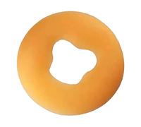 Milageto Suave Masaje Cara Almohada, Silicona Cabeza Cuna Cojín Facial para Masaje, Almohada de Masaje, Viajes, Mujeres, Naranja