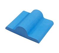 Milageto Tabla de equilibrio para fortalecer el arco del pie, ejercitador de tobillo y pie, ergonómica, de espuma EVA, para adultos, multiusos, con soporte, Azul 15 Cm