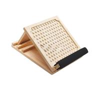Milageto Tabla Inclinada de Madera para Ejercicios de Tobillo y pantorrillas. Pedal Ajustable de Madera para Estirar los Tobillos y Las pantorrillas.