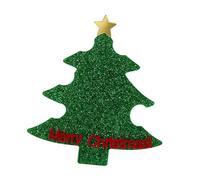 Milageto Tablero de Exhibición de Arte de Uñas con Superficie Lisa Y Versátil, con Forma de de Navidad para Salón, Verde