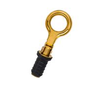 Milageto Tapón de Drenaje Accesorio para Tuberías Embarcaciones Yates Fácil Uso Colocación Rápida en Goma Latón Recambio para Plomería Uso en Reparación Barcos, Mango a presión de 17 mm.