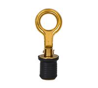 Milageto Tapón de Drenaje Accesorio para Tuberías Embarcaciones Yates Fácil Uso Colocación Rápida en Goma Latón Recambio para Plomería Uso en Reparación Barcos, Mango a presión de 24 mm.